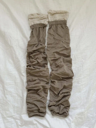 Summer See-through Layered Pattern Long Thin Socks Leg Warmers Collection