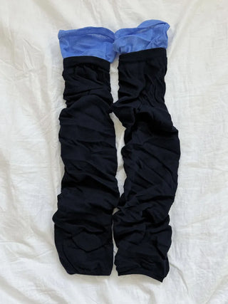 Summer See-through Layered Pattern Long Thin Socks Leg Warmers Collection