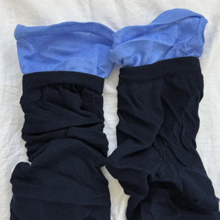 Summer See-through Layered Pattern Long Thin Socks Leg Warmers Collection