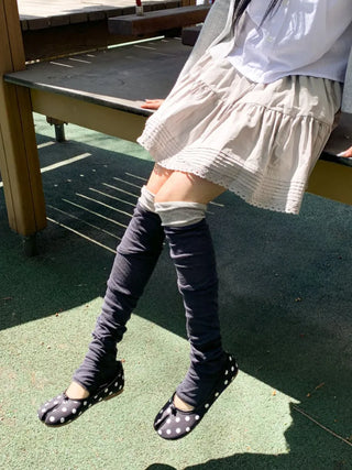 Summer See-through Layered Pattern Long Thin Socks Leg Warmers Collection