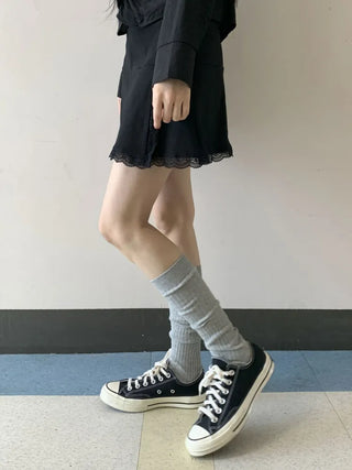 Summer See-through Layered Pattern Long Thin Socks Leg Warmers Collection
