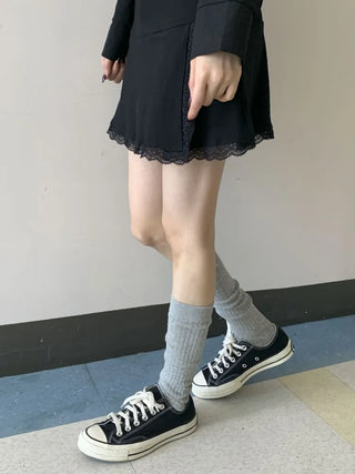 Summer See-through Layered Pattern Long Thin Socks Leg Warmers Collection