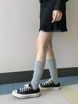 Summer See-through Layered Pattern Long Thin Socks Leg Warmers Collection