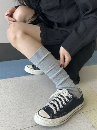 Summer See-through Layered Pattern Long Thin Socks Leg Warmers Collection