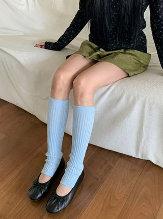 Summer See-through Layered Pattern Long Thin Socks Leg Warmers Collection