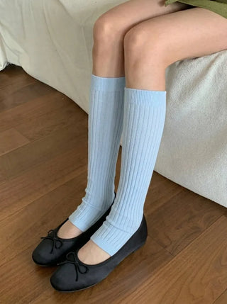 Summer See-through Layered Pattern Long Thin Socks Leg Warmers Collection