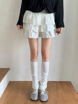 Summer See-through Layered Pattern Long Thin Socks Leg Warmers Collection