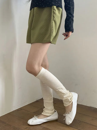 Summer See-through Layered Pattern Long Thin Socks Leg Warmers Collection