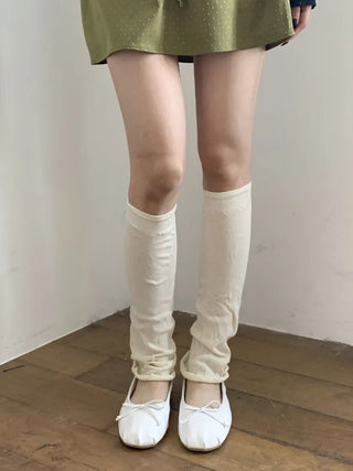 Summer See-through Layered Pattern Long Thin Socks Leg Warmers Collection