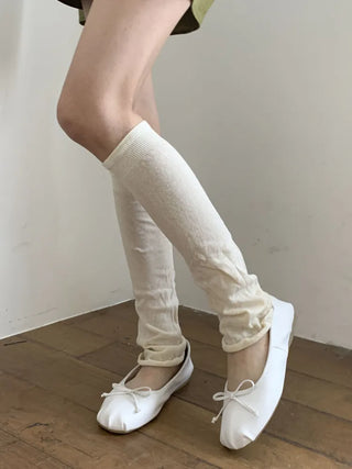 Summer See-through Layered Pattern Long Thin Socks Leg Warmers Collection