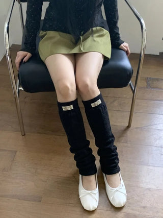Summer See-through Layered Pattern Long Thin Socks Leg Warmers Collection
