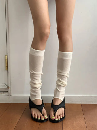 Summer See-through Layered Pattern Long Thin Socks Leg Warmers Collection