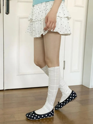 Summer See-through Layered Pattern Long Thin Socks Leg Warmers Collection