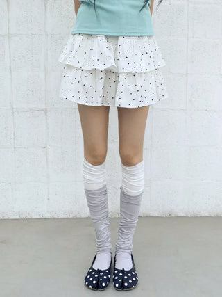 Summer See-through Layered Pattern Long Thin Socks Leg Warmers Collection