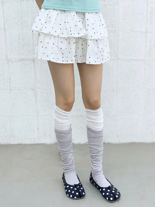 Summer See-through Layered Pattern Long Thin Socks Leg Warmers Collection
