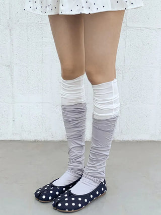 Summer See-through Layered Pattern Long Thin Socks Leg Warmers Collection