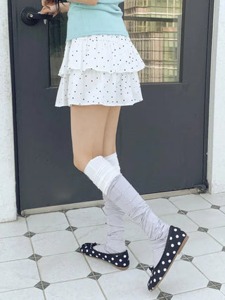 Summer See-through Layered Pattern Long Thin Socks Leg Warmers Collection