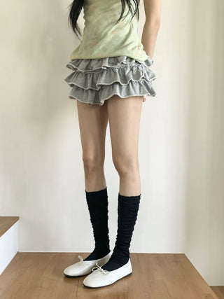 Summer See-through Layered Pattern Long Thin Socks Leg Warmers Collection