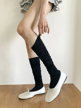 Summer See-through Layered Pattern Long Thin Socks Leg Warmers Collection