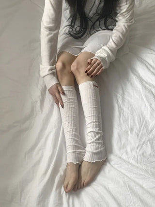 Summer See-through Layered Pattern Long Thin Socks Leg Warmers Collection
