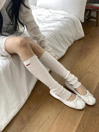 Summer See-through Layered Pattern Long Thin Socks Leg Warmers Collection