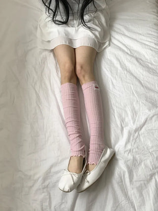 Summer See-through Layered Pattern Long Thin Socks Leg Warmers Collection