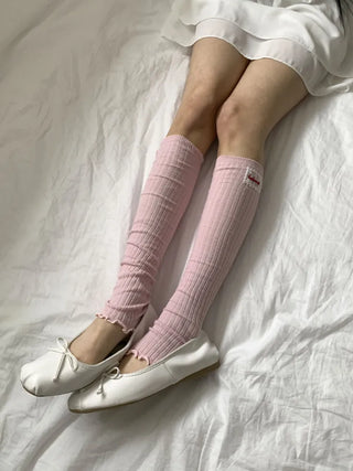 Summer See-through Layered Pattern Long Thin Socks Leg Warmers Collection