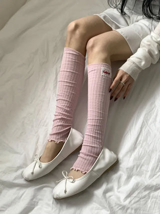 Summer See-through Layered Pattern Long Thin Socks Leg Warmers Collection