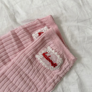 Summer See-through Layered Pattern Long Thin Socks Leg Warmers Collection