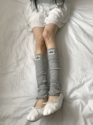 Summer See-through Layered Pattern Long Thin Socks Leg Warmers Collection