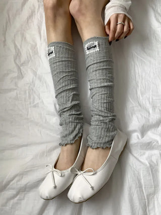 Summer See-through Layered Pattern Long Thin Socks Leg Warmers Collection