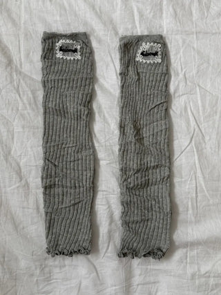 Summer See-through Layered Pattern Long Thin Socks Leg Warmers Collection