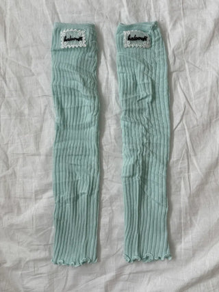 Summer See-through Layered Pattern Long Thin Socks Leg Warmers Collection