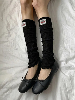 Summer See-through Layered Pattern Long Thin Socks Leg Warmers Collection