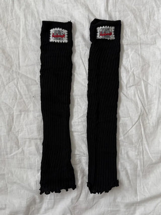 Summer See-through Layered Pattern Long Thin Socks Leg Warmers Collection