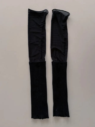Summer See-through Layered Pattern Long Thin Socks Leg Warmers Collection