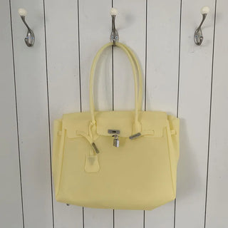 Jelly Pastel Sheer See-through Shoulder Bag, Tote Bag, Handbag,
