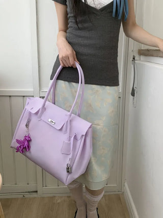Jelly Pastel Sheer See-through Shoulder Bag, Tote Bag, Handbag,