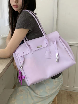 Jelly Pastel Sheer See-through Shoulder Bag, Tote Bag, Handbag,