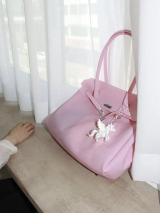 Jelly Pastel Sheer See-through Shoulder Bag, Tote Bag, Handbag,
