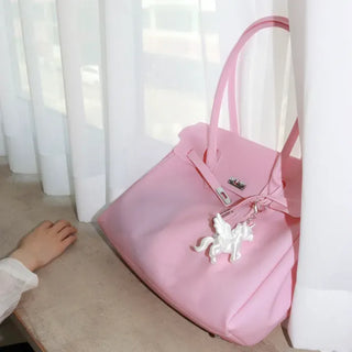 Jelly Pastel Sheer See-through Shoulder Bag, Tote Bag, Handbag,
