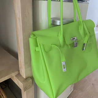 Jelly Pastel Sheer See-through Shoulder Bag, Tote Bag, Handbag,