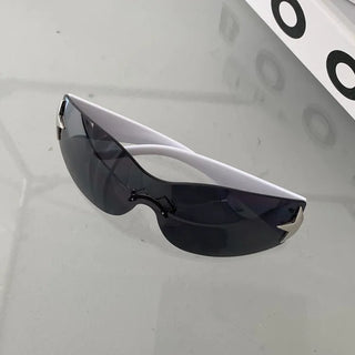 Star Mirror Flat Y2K Festival Humbuk Show Waterbomb Goggles Sunglasses