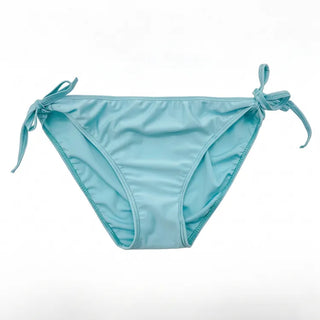 Minty Blue Ribbon Cover-up Skirt Piece Set Bikini Swimwear