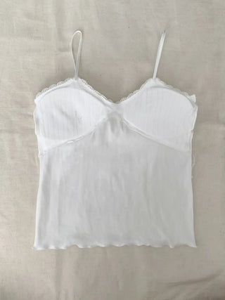 Lace Layered Pattern See-through Built-in Cup Sleeveless Bralette Sleeveless Top Collection