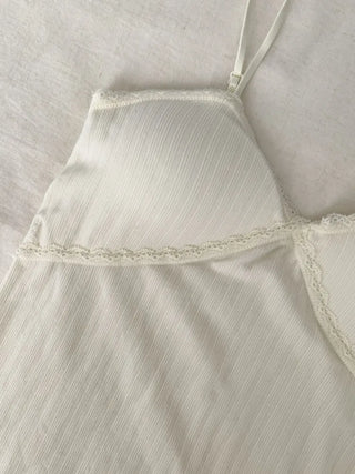Lace Layered Pattern See-through Built-in Cup Sleeveless Bralette Sleeveless Top Collection