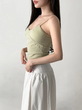 Lace Layered Pattern See-through Built-in Cup Sleeveless Bralette Sleeveless Top Collection