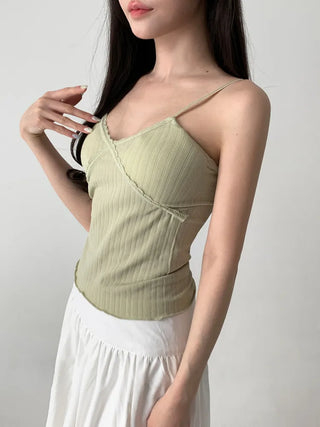 Lace Layered Pattern See-through Built-in Cup Sleeveless Bralette Sleeveless Top Collection