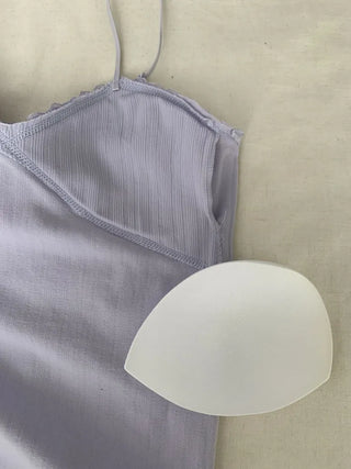 Lace Layered Pattern See-through Built-in Cup Sleeveless Bralette Sleeveless Top Collection