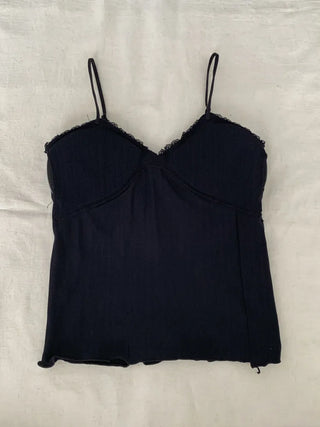 Lace Layered Pattern See-through Built-in Cup Sleeveless Bralette Sleeveless Top Collection